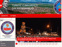 Tablet Screenshot of cay.gov.tr